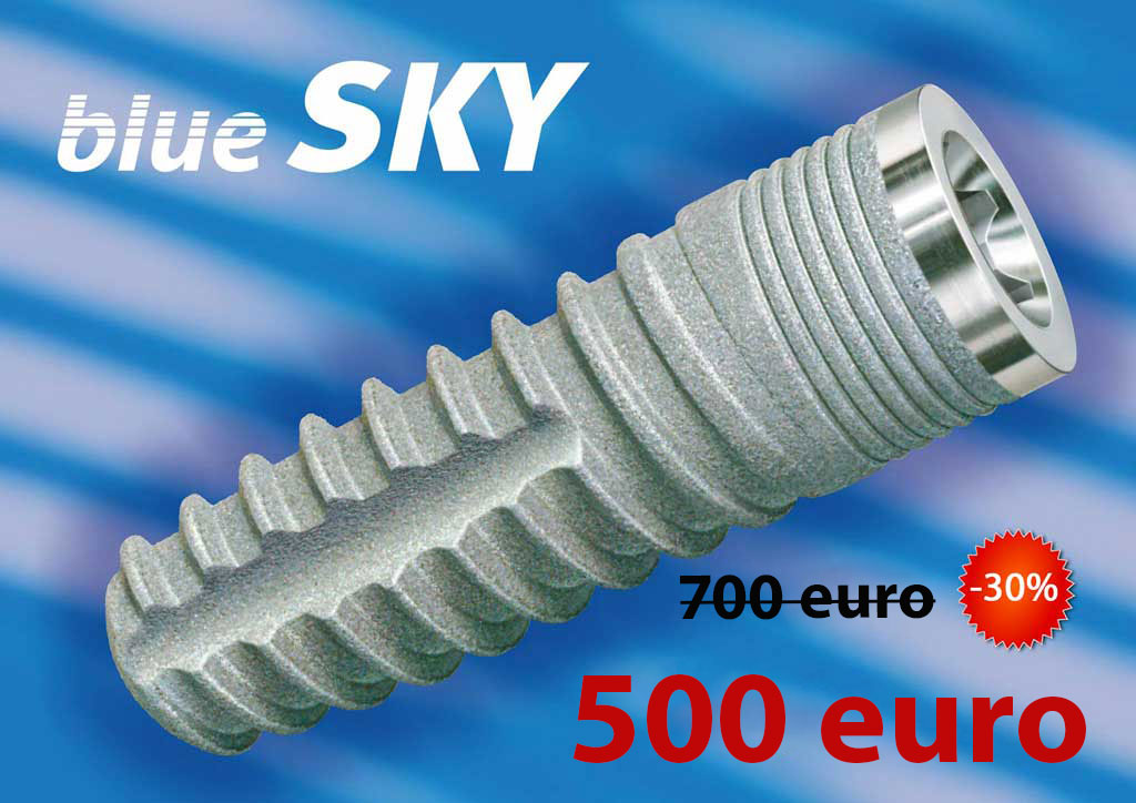 Implant dentar Bredent pret 500 euro